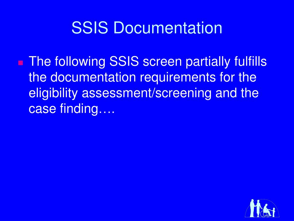 ssis standards documentation